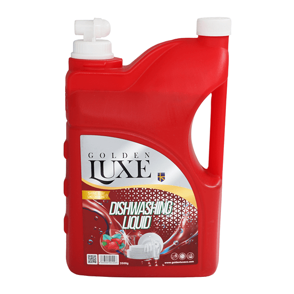 3.5 liter red Dishwashing liquid