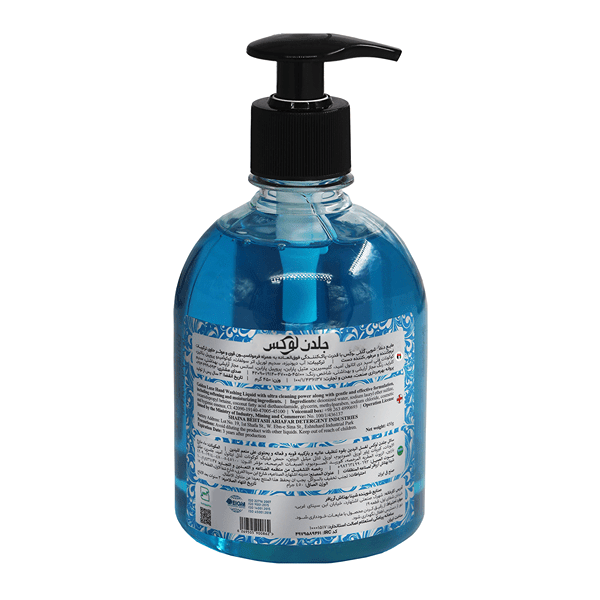 handwashing liquid blue 450g back2